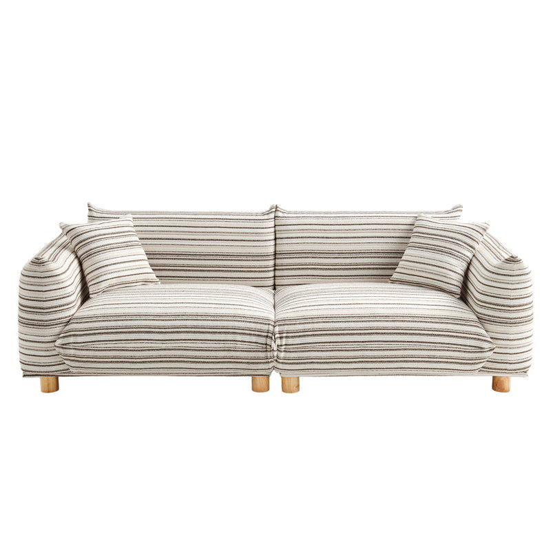 Canapé Atis, Dune Stripe Boucle