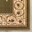 Charlton Home Doykos Fleur De Lis Traditional Oriental Green Plush Rug-99470826
