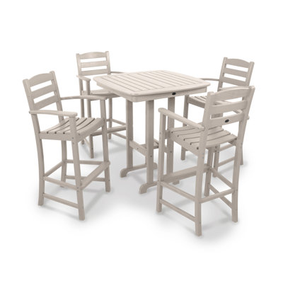 POLYWOOD La Casa Café 5-Piece Bar Set