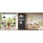 83.4"Tall Bookshelf With LED Lighting,  Bookcase With Sliding Doors And Open Shelves,Storage Bookshelf-1233661898
