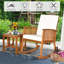 Chaise berçante avec coussins Clearbrook