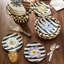 Courtly Check® Ceramic Fluted Dessert Plate