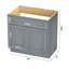 Meuble-lavabo simple 33 po-92689555