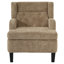 Chaise d'appoint rembourrée et rembourrée-134204851