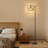 71'' Arched/Arc Rattan Floor Lamp