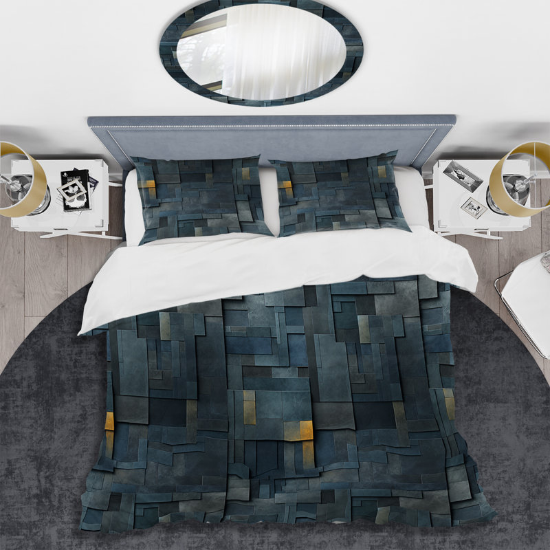 Ensemble de housse de couette Urban, Housse de couette simple + 1 taie décorative stan