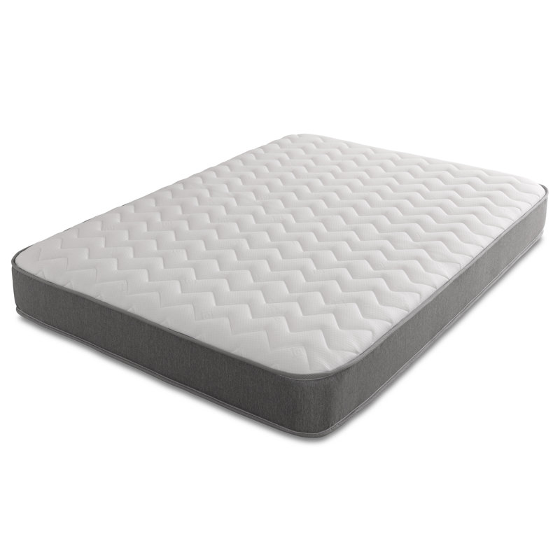 Varujhan Grey Collection Cool Touch Memory Foam Mattress – Comfort & Support, Double (4'6)