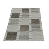 Scandinavin Wool Geometric Area Rug