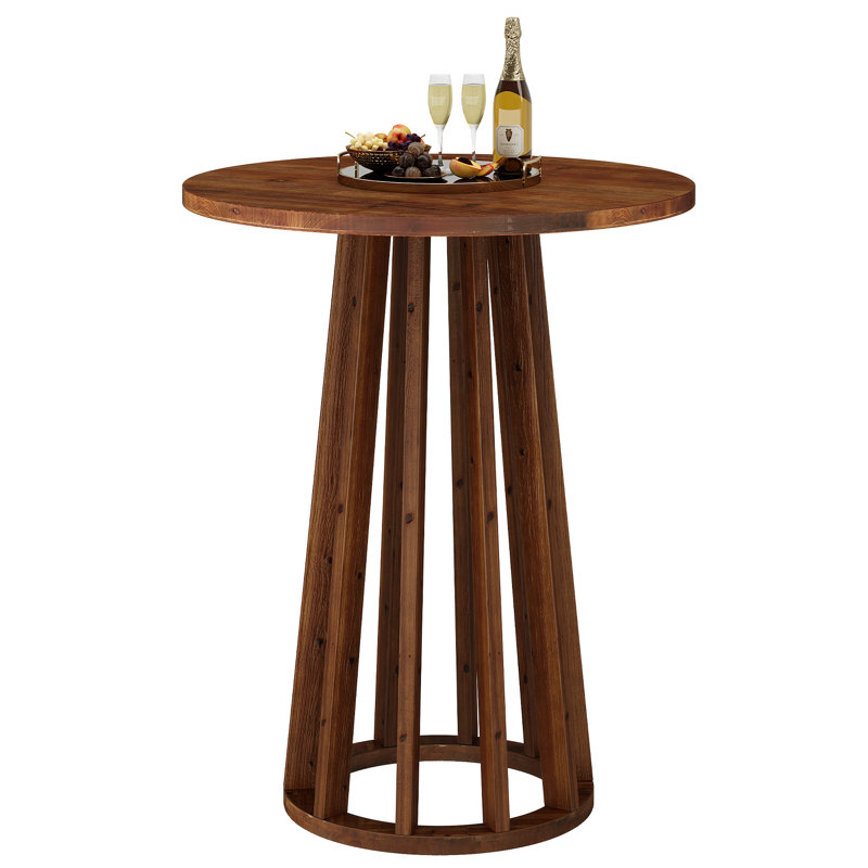 Acacia Round Solid Wood Dining Table
