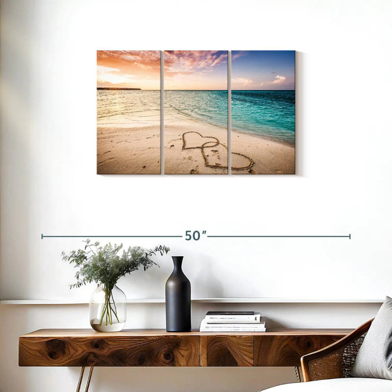 Gillard Beach Sand Romance, H 20 po x l 33 po