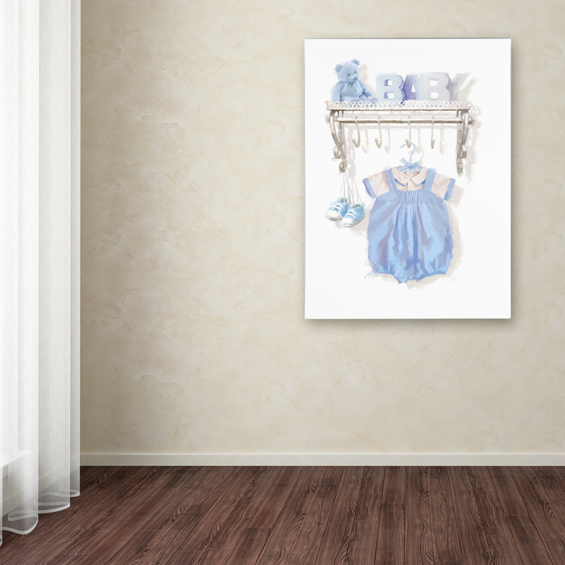 « naissance blue », art sur toile, H 19 po x l 14 po x P 2 po