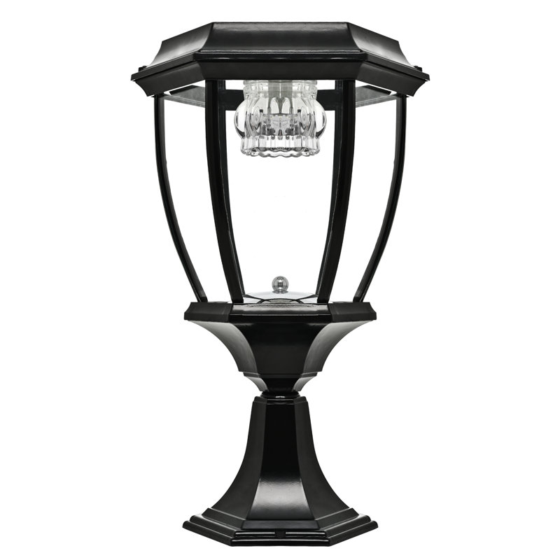 Charters Transparent Pier Mount Light, Black