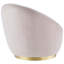 Chaise pivotante en velours performance Buttercup-1638978739