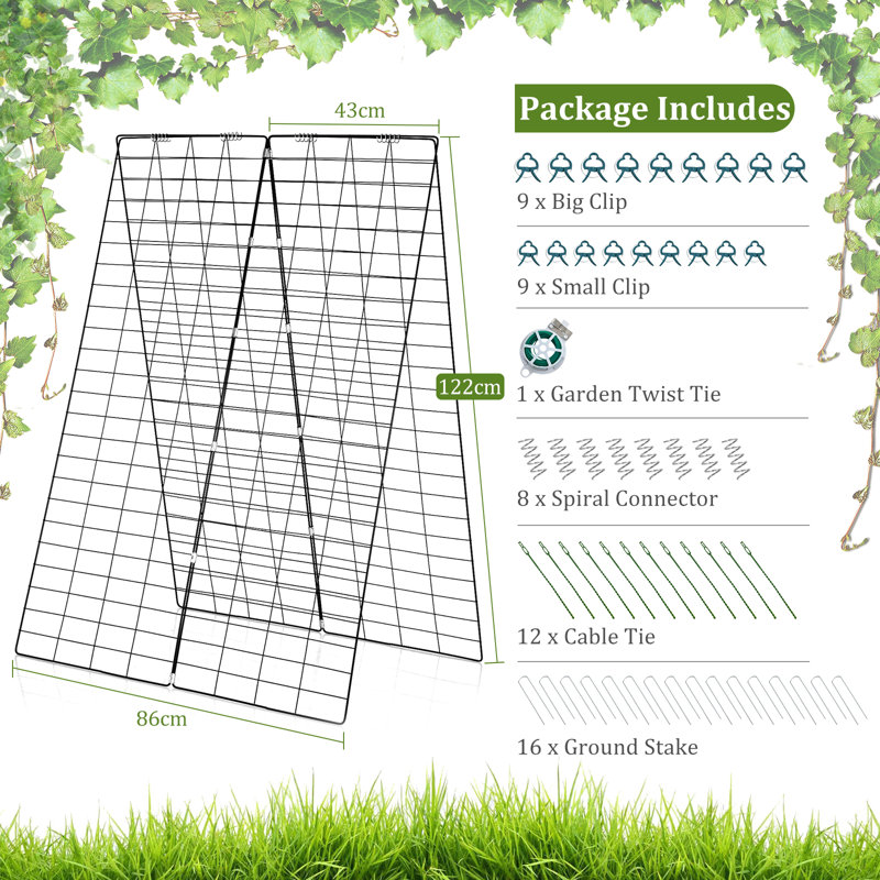 Breyden 122cm H x 86cm W Lattice Panel