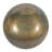 Bronze Metal Plate Large Metallic Disk Home Wall Decor, Set of 3 35", 29", 17"D