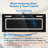 Zomagas 30" Stainless Steel 750 CFM Convertible Insert Range Hood with Mesh Filter