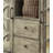 Charming Console Table With Open Compartment And Ornamental Design For Stylish Spaces