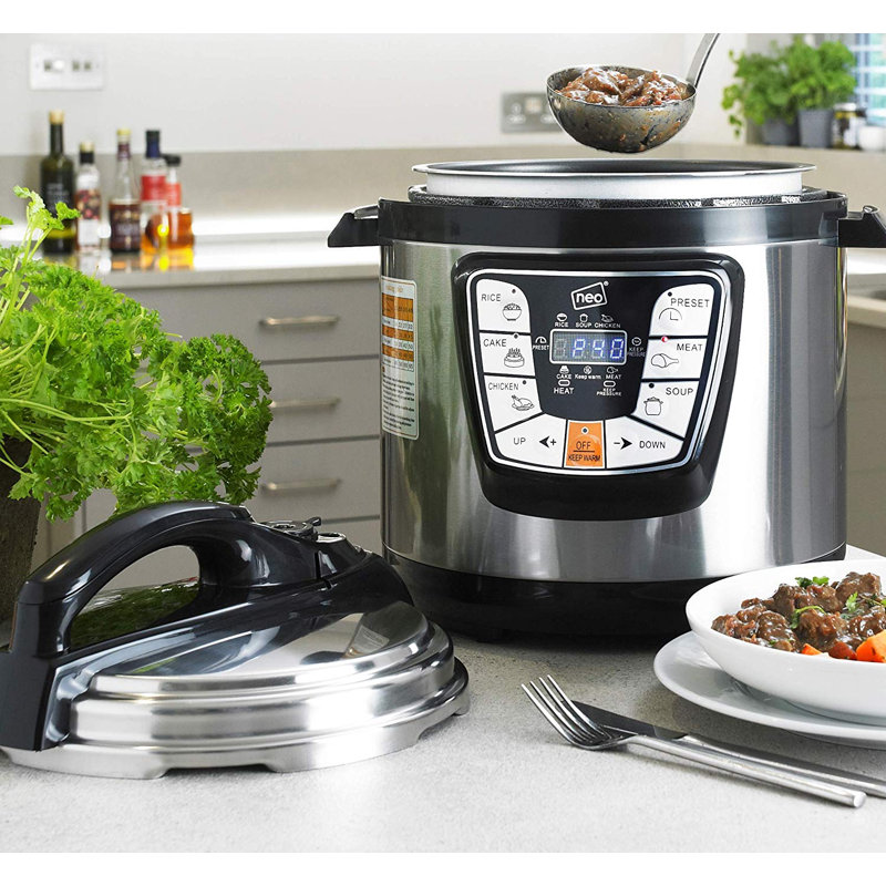 Symple Stuff 6L Electric Pressure Cooker