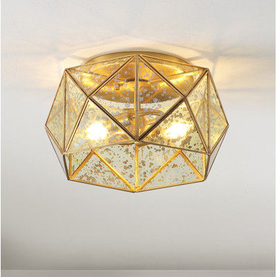 Glass Flush Mount