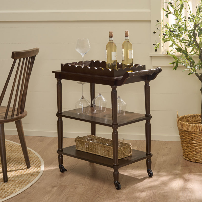 Table de bout Reinhart Aydah Emmeline, Dark Chocolate