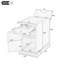 Table de bout U-Can Classic Charging Living avec ports USB et rangement-466289704