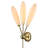 35 inches Sprig Wall Sconce in Polished Brass