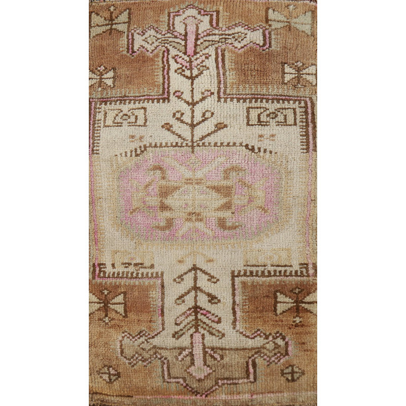 Tapis oriental tribal en laine Anatolian