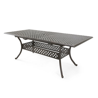 ABIGAIL CAST EXPANDABLE DINING TABLE
