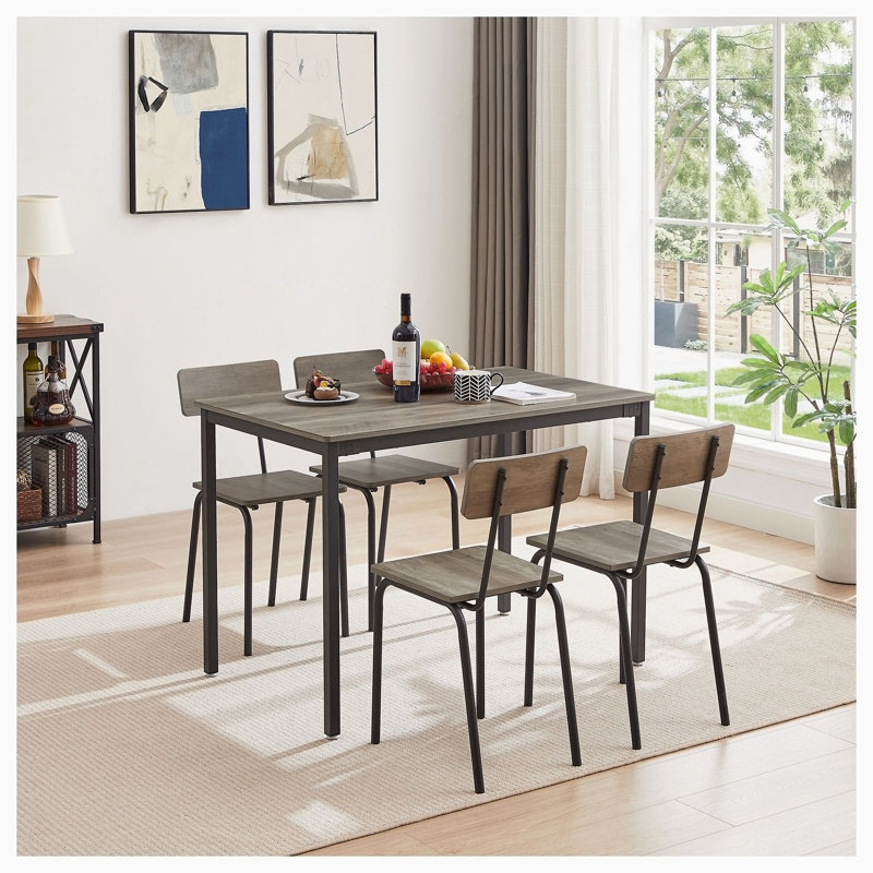 Hadiyah 4 - Person Four Leg Dining Set