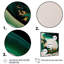 Vert émeraude et vagues abstraites dorées II - peinture sur toile-663962205-663962206