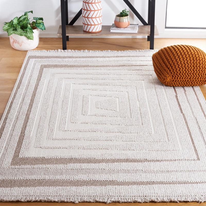 Lotus Performance Geometric Rug, Rectangle 5'3" x 7'6"