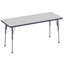 Laminate Adjustable Rectangle 6 Students Activity Table