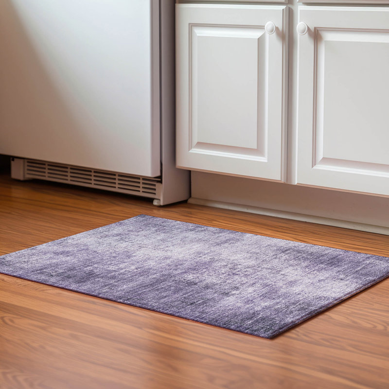 Premium Machine Washable Mayfield AMF1903 Modern Rug, Round 8'