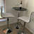 Franceska Round Metal Base Dining Table-107180889-31381550