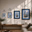 Edinburgh Flower Market Botanical - Framed Print-795725042-795725043