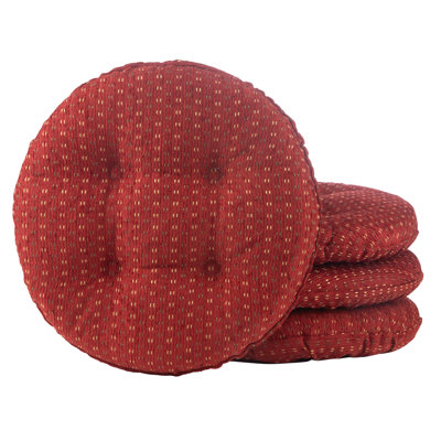 Non-Slip Textured Barstool Seat Cushion, 14-Inches Round