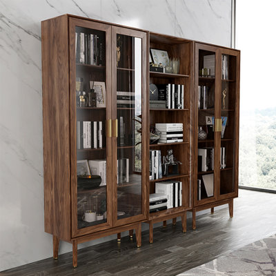 Bibliothèque légère de luxe rétro