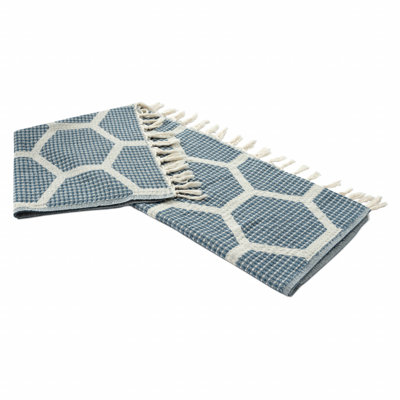 Woven Cotton Throw Blanket