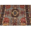 Tapis géométrique en laine kazak 9 x 11