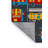 Machine Washable Transportation Brown Area Rug-1610795040