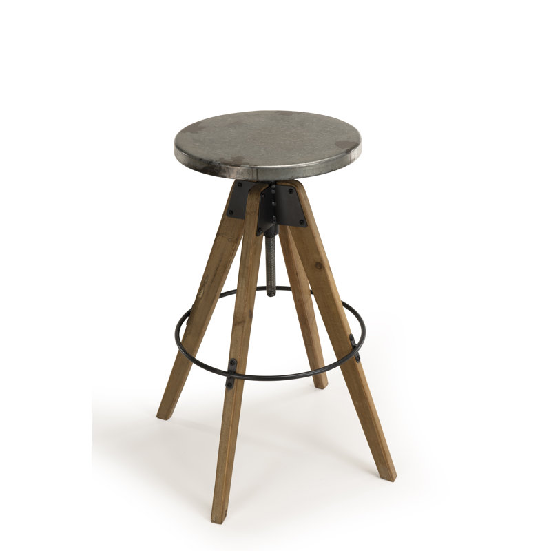 SantaBarbara Adjustable Height Counter Stool
