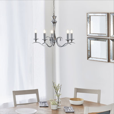 Barry 5 - Light Candle Style Chandelier