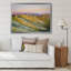 «Italian Vineyard pendant le coucher du soleil», peinture sur toile-67465562-67465586