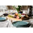 Potter's Corner By  16-Piece Dinnerware Set Service For 4 - Hand Crafted Bowls And Plates Set W/Mugs, Stoneware Dinnerware Set, Microwave & Dishwasher Safe Plate Set-601029020