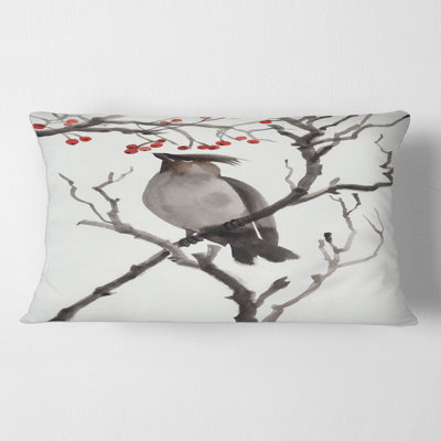 Australian Bird Illustrations III Rectangular Pillow Cover & Insert