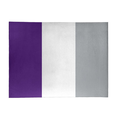 Tapis mauve/gris