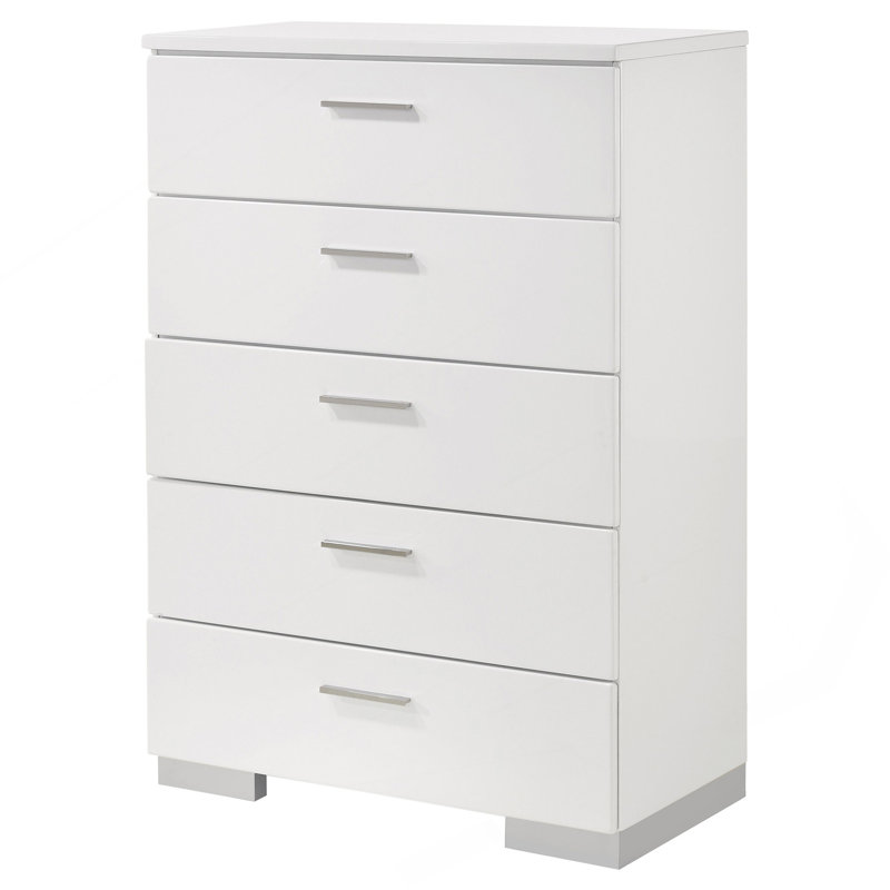 Commode de chambre 5 tiroirs Dulcey
