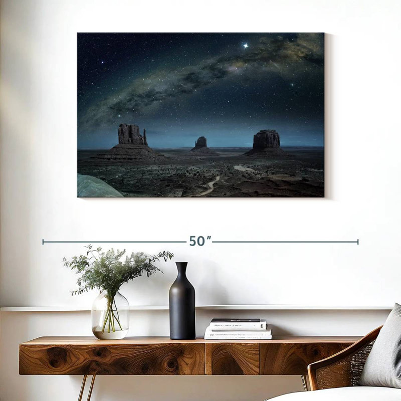 Alvord Monument Valley Galaxy Sky, H 26 po x l 39 po