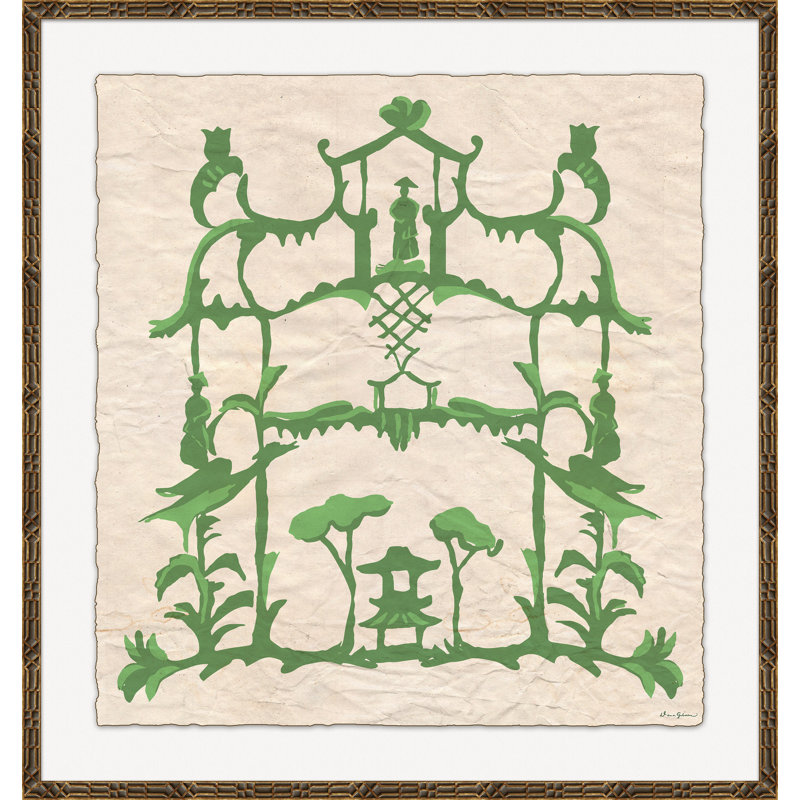 Folly In Green Giclee Print by Dana Gibson