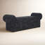 Banc rembourré en polyester Velma